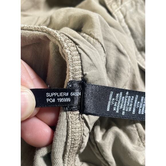 Ralph Lauren X RLX Tan Jersey Knit Distressed Relaxed Fit Button-Fly Pants 36 - Picture 11 of 11